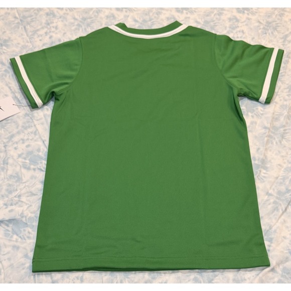 Nike Kids Green V Neck Baseball Jersey Size M New with Tags - Picture 7 of 8